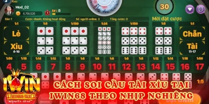 Tiết Lộ 5+ Cách Soi Cầu Tài Xỉu Chinh Phục Mọi Kèo Cách soi cầu Tài Xỉu tại IWIN68 theo nhịp nghiêng