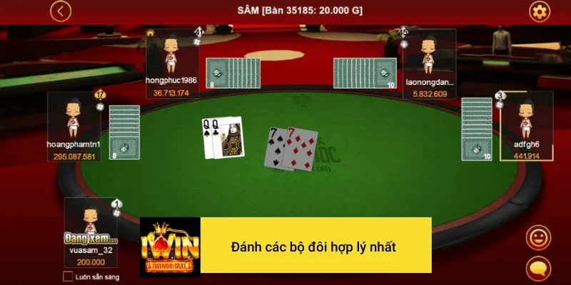 Cách Chơi Sâm Lốc Chi Tiết Từ A - Z Cho Người Mới Bắt Đầu Lựa chọn ghép và đánh bộ đôi hợp lý